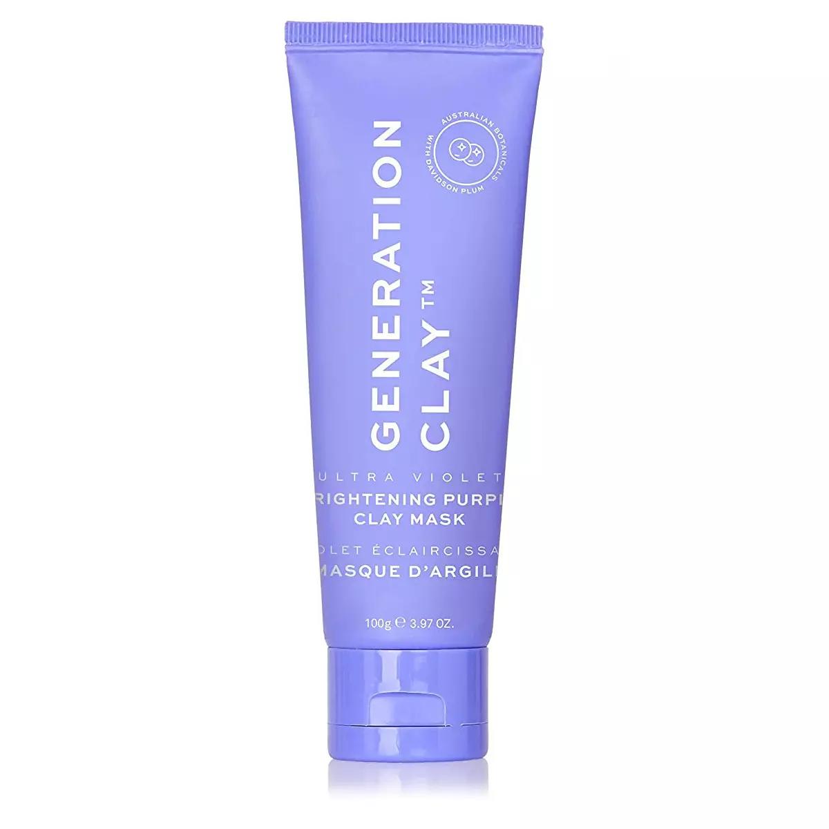 Generation Clay Ultra Violet Brightening Purple Clay Mask Mini