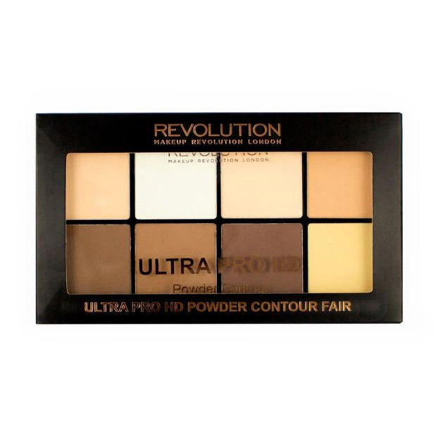 Revolution Beauty London Pro HD Powder Contour Palette Fair