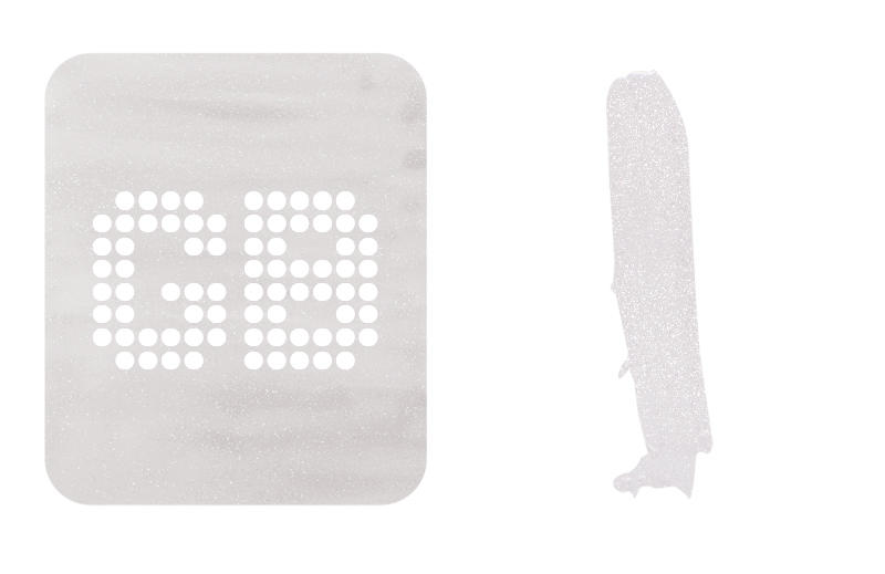 MAC Lustreglass Lip Gloss Lustrewhite #4