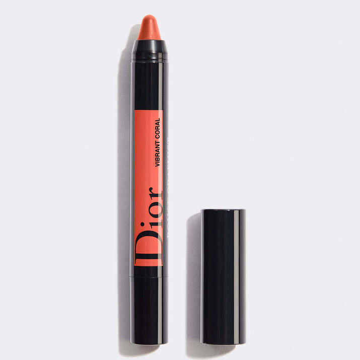 Dior Rouge Graphist Lipstick Pencil Vibrant Coral