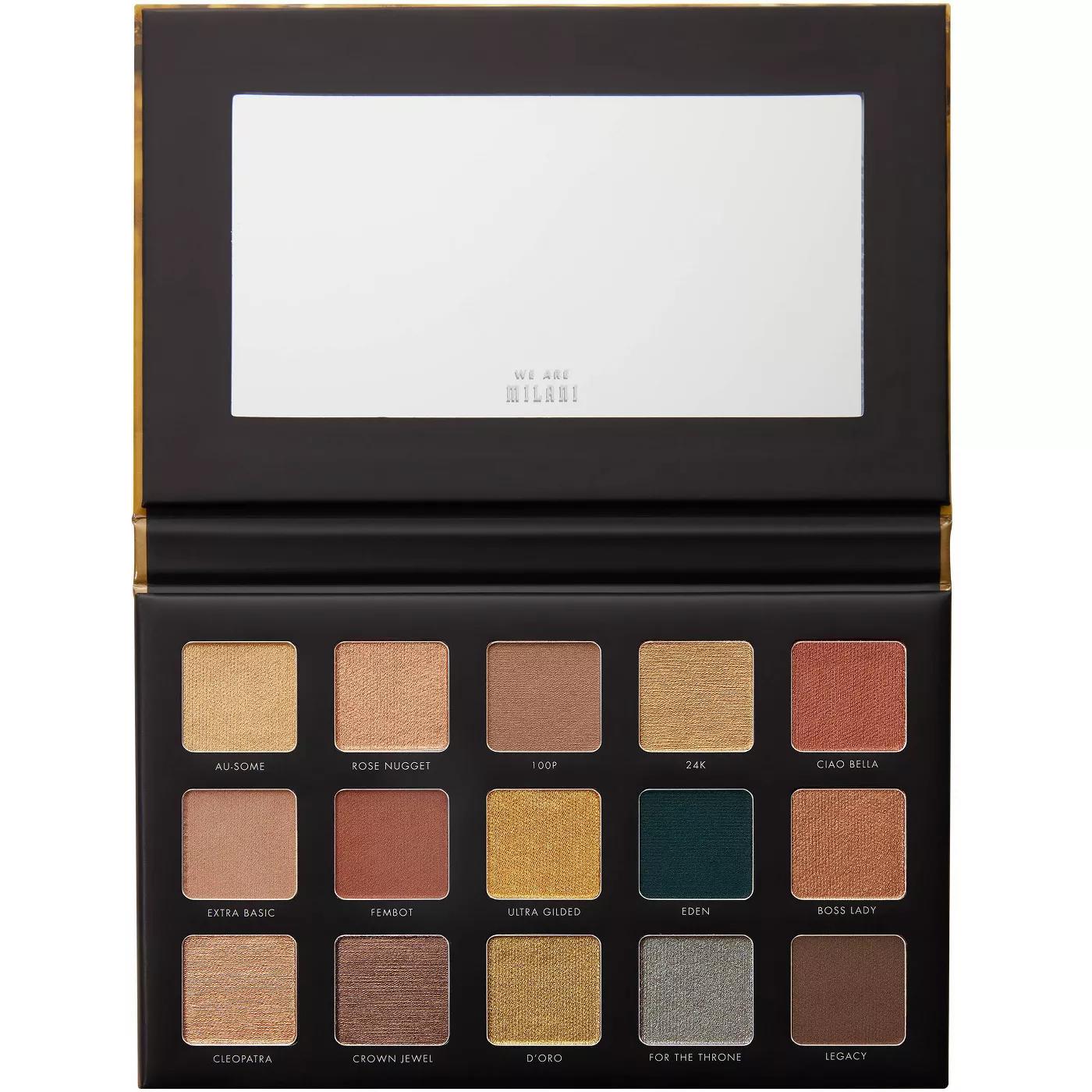 Milani Gilded Gold Eyeshadow Palette