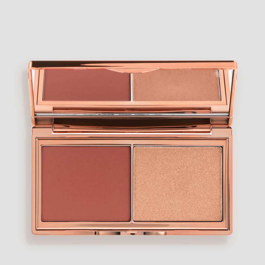 Charlotte Tilbury Hollywood Blush & Glow Glide Palette Tan-Deep