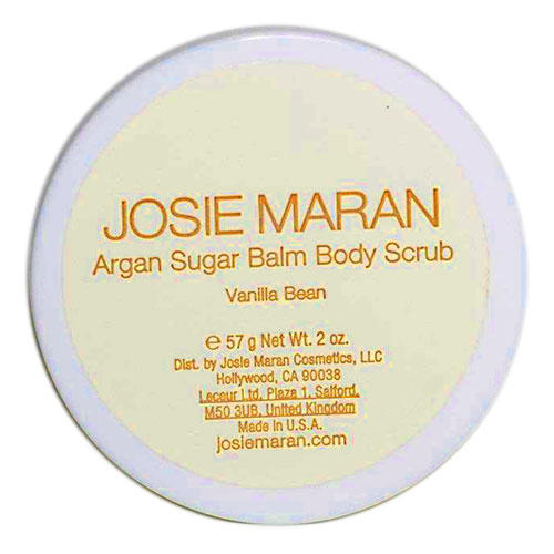 Josie Maran Argan Sugar Balm Body Scrub Vanilla Bean 57g