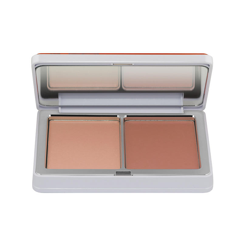 Natasha Denona Blush Duo Palette #9 Toutou #02 Matte Peachy Nude #04