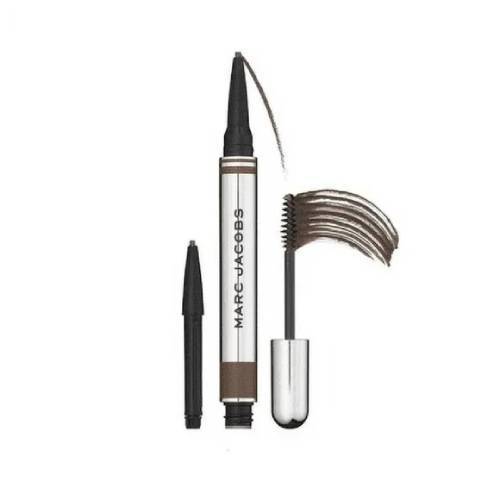 Marc Jacobs: Brow Wow Duo: Brow Powder Tinted Gel Medium Brown