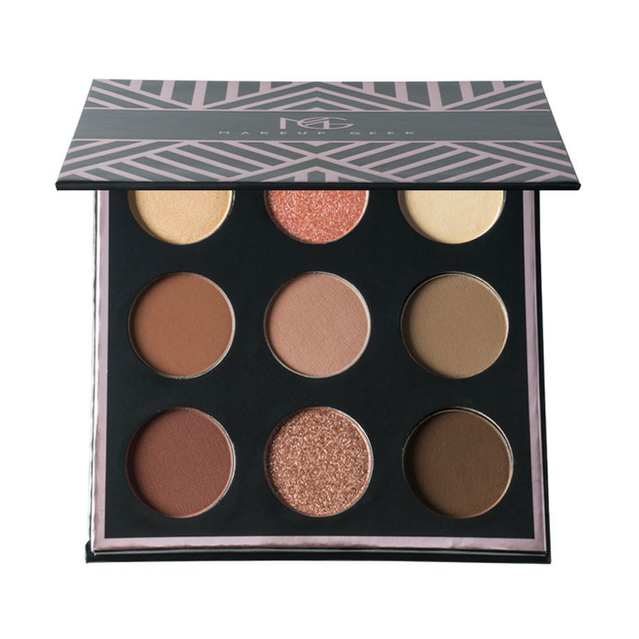 Makeup Geek 9 Color Eyeshadow Palette In The Nude