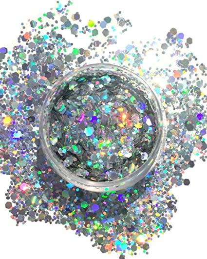 Violet Voss Glitter Treasure (chunky holo silver)