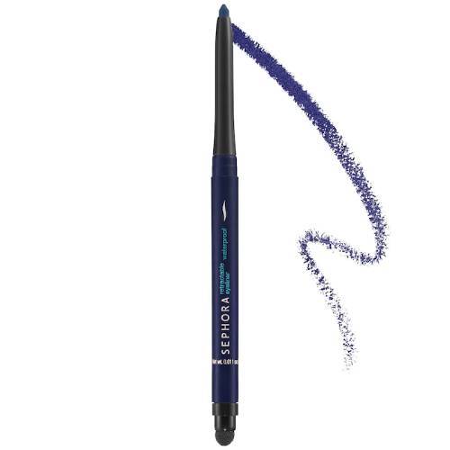 Sephora Retractable Waterproof Eyeliner Summer Navy 19