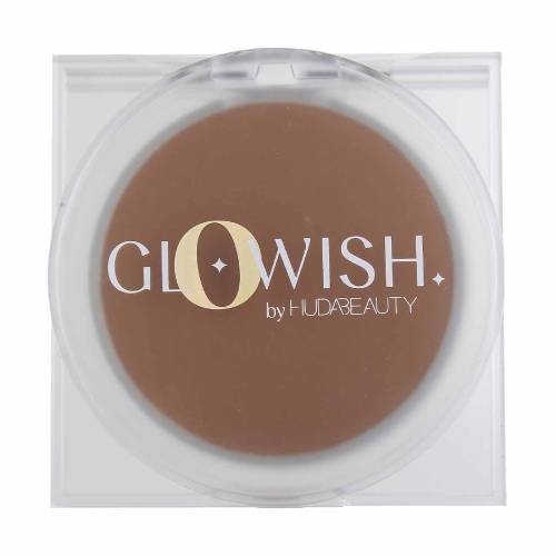 Huda Beauty GloWish Luminous Pressed Powder 08 Tan