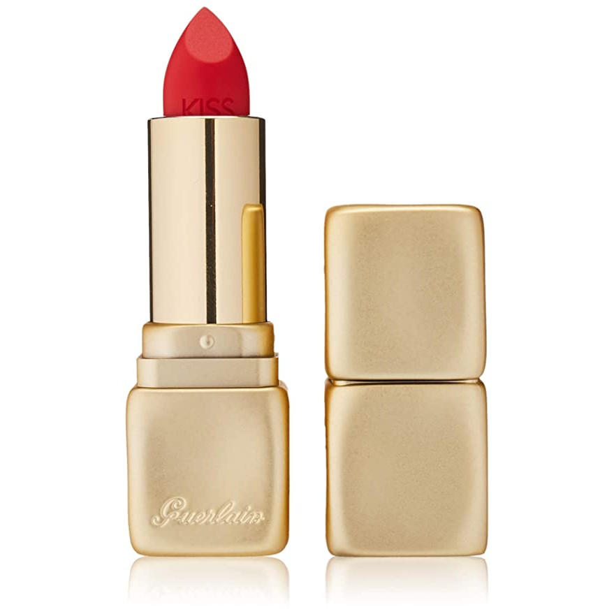 Guerlain KissKiss Matte Lipstick Zesty Orange M347