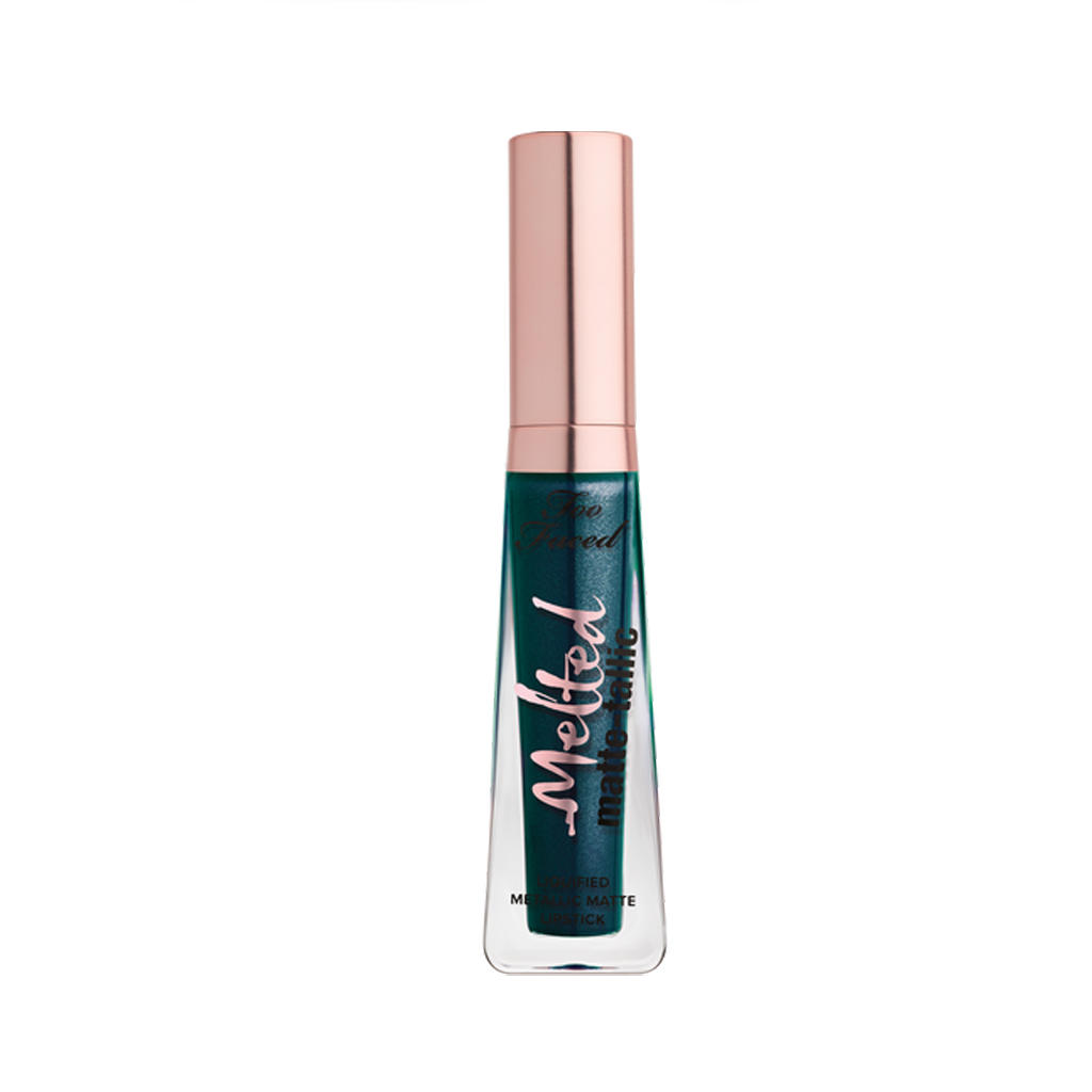 Too Faced Melted Matte-tallic The Real Teal