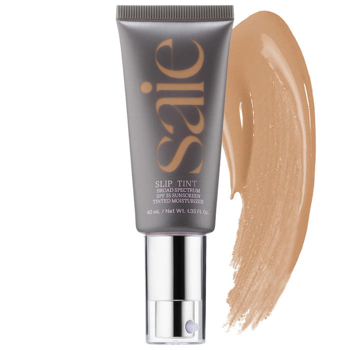 Saie Slip Tint Lightweight Tinted Moisturizer Four + Half