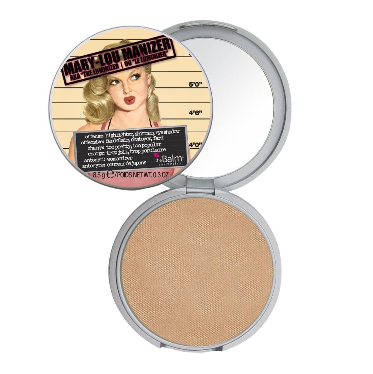 The Balm Highlighter Shimmer Pressed Powder Mary-Lou Manizer