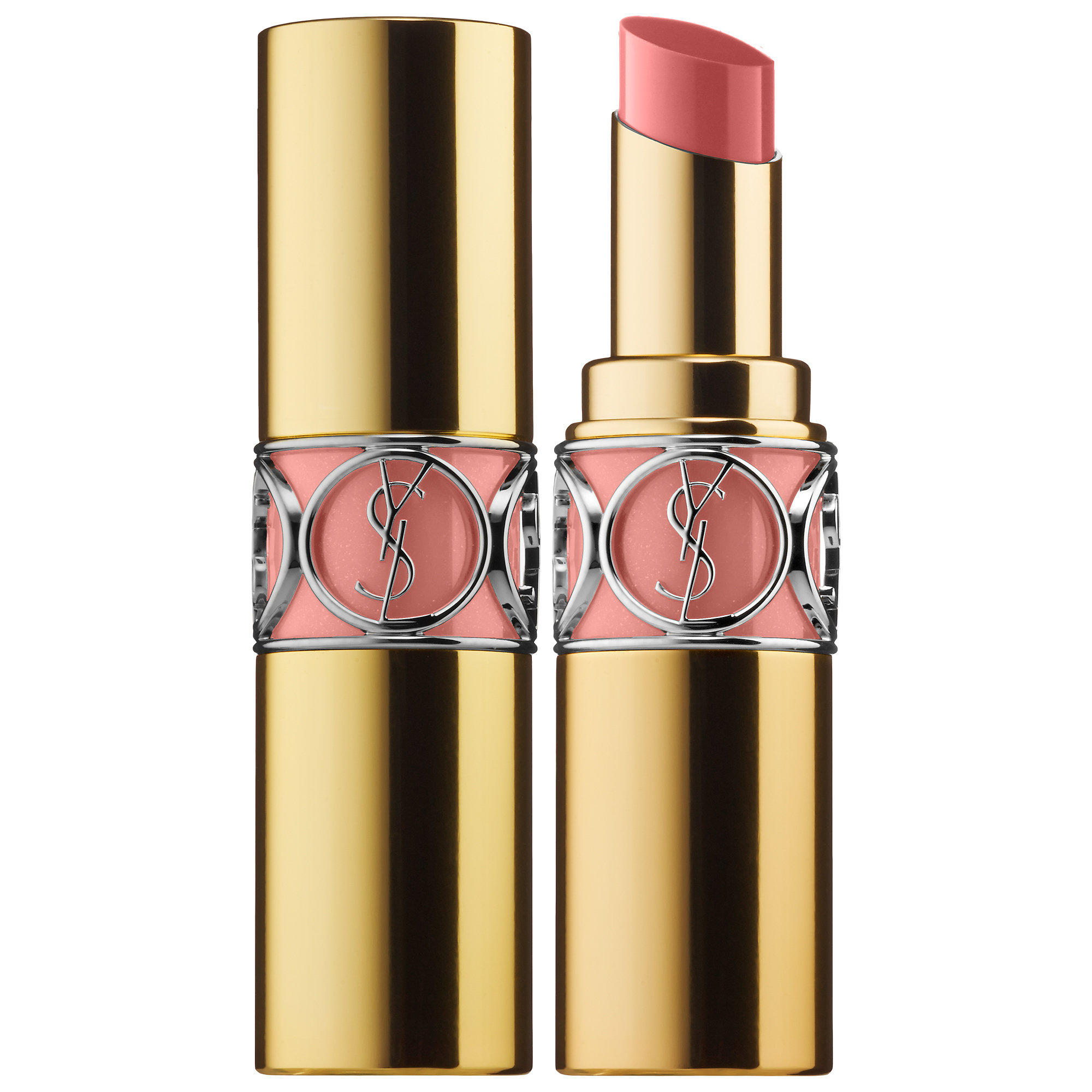 YSL Rouge Volupte Shine Lipstick Nude Indeed 22