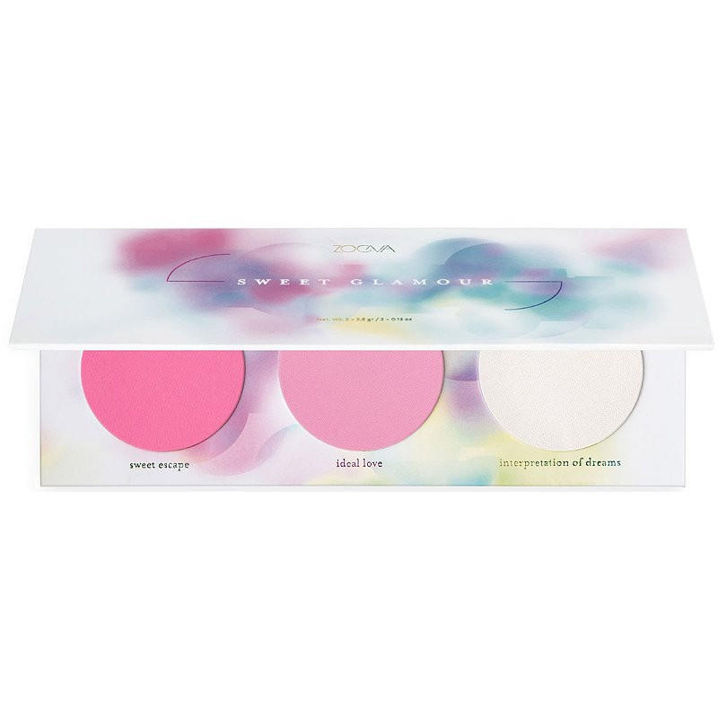 Zoeva Blush Palette Sweet Glamour
