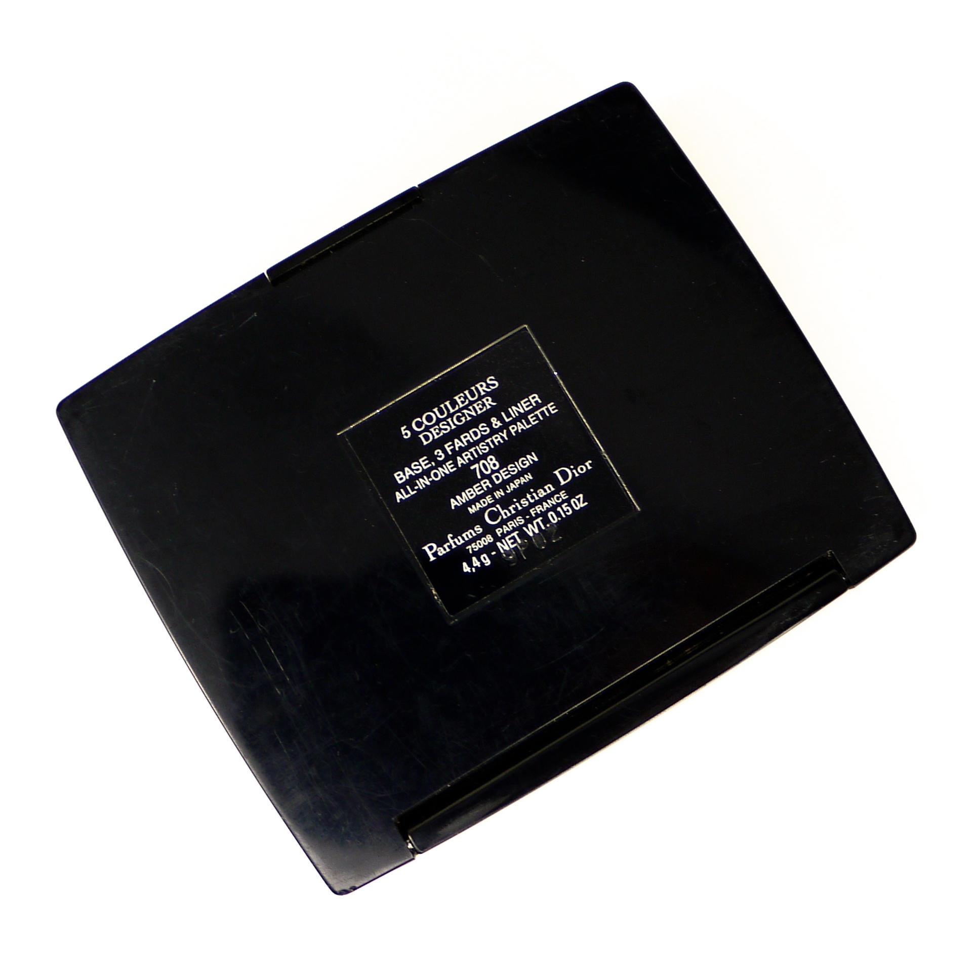 Dior 5 Couleurs Designer All-In-One Artistry Eye Palette Amber Design #3