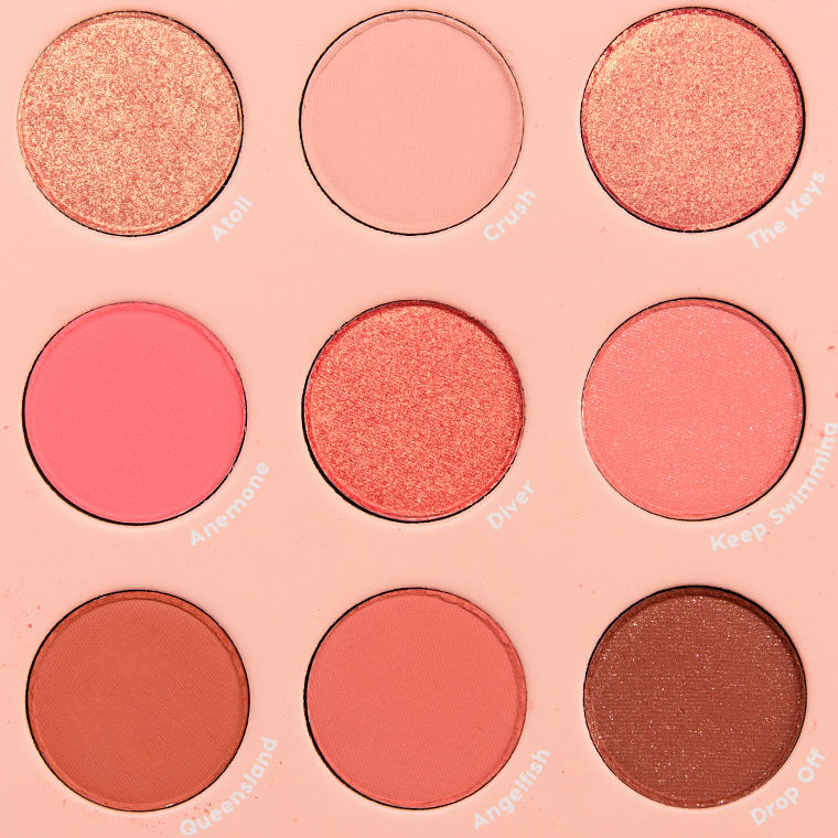 Colourpop Coast to Coral Eyeshadow Palette