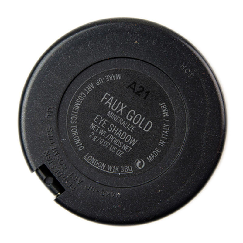 MAC Mineralize Eyeshadow Faux Gold #3
