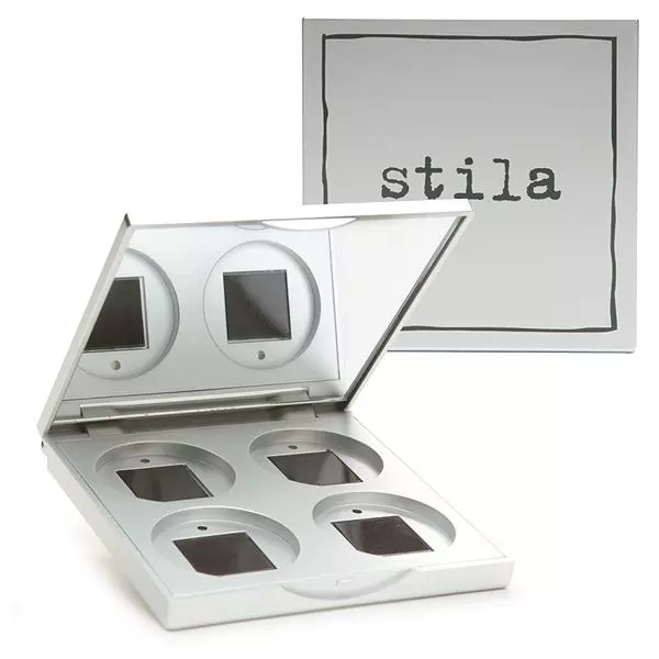 Stila 4 Pan Compact Silver | Glambot.com - Best deals on Stila cosmetics