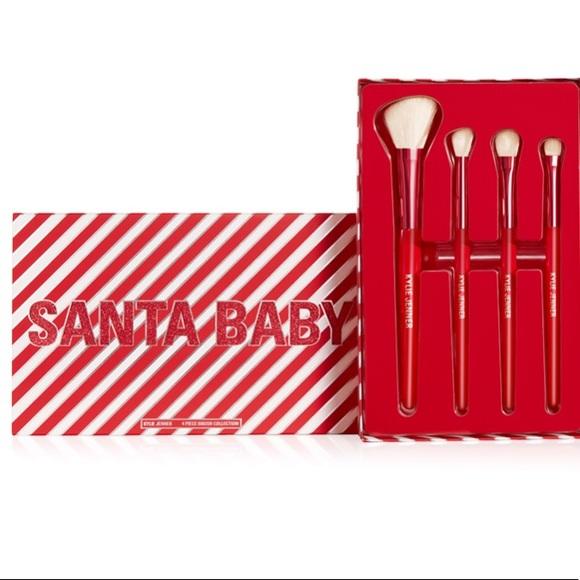 KYLIE Cosmetics Santa Baby 4 Piece Brush Collection #0
