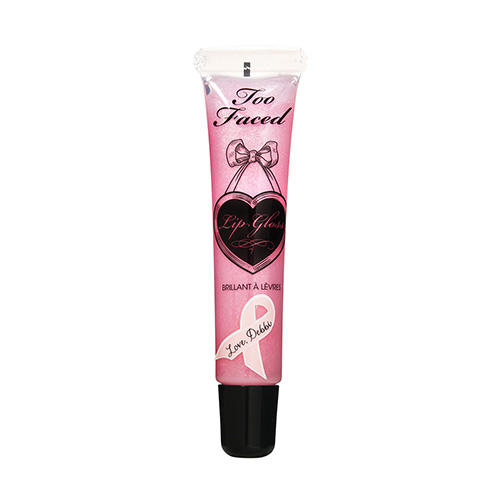 Too Faced Lip Gloss Love Debbi Breast Cancer Awareness #0