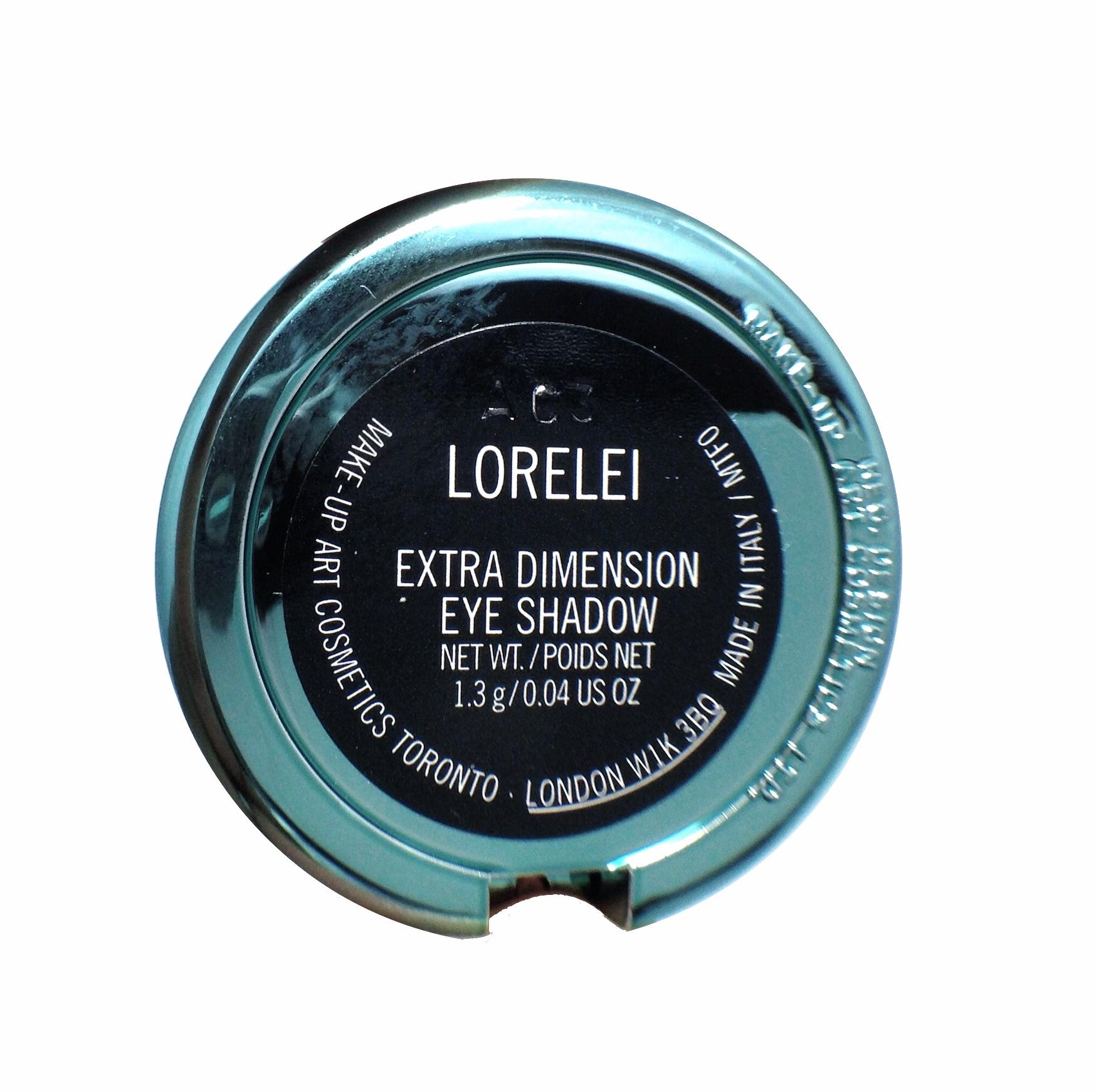 MAC Extra Dimension Eyeshadow Lorelei Alluring Aquatic Collection #2