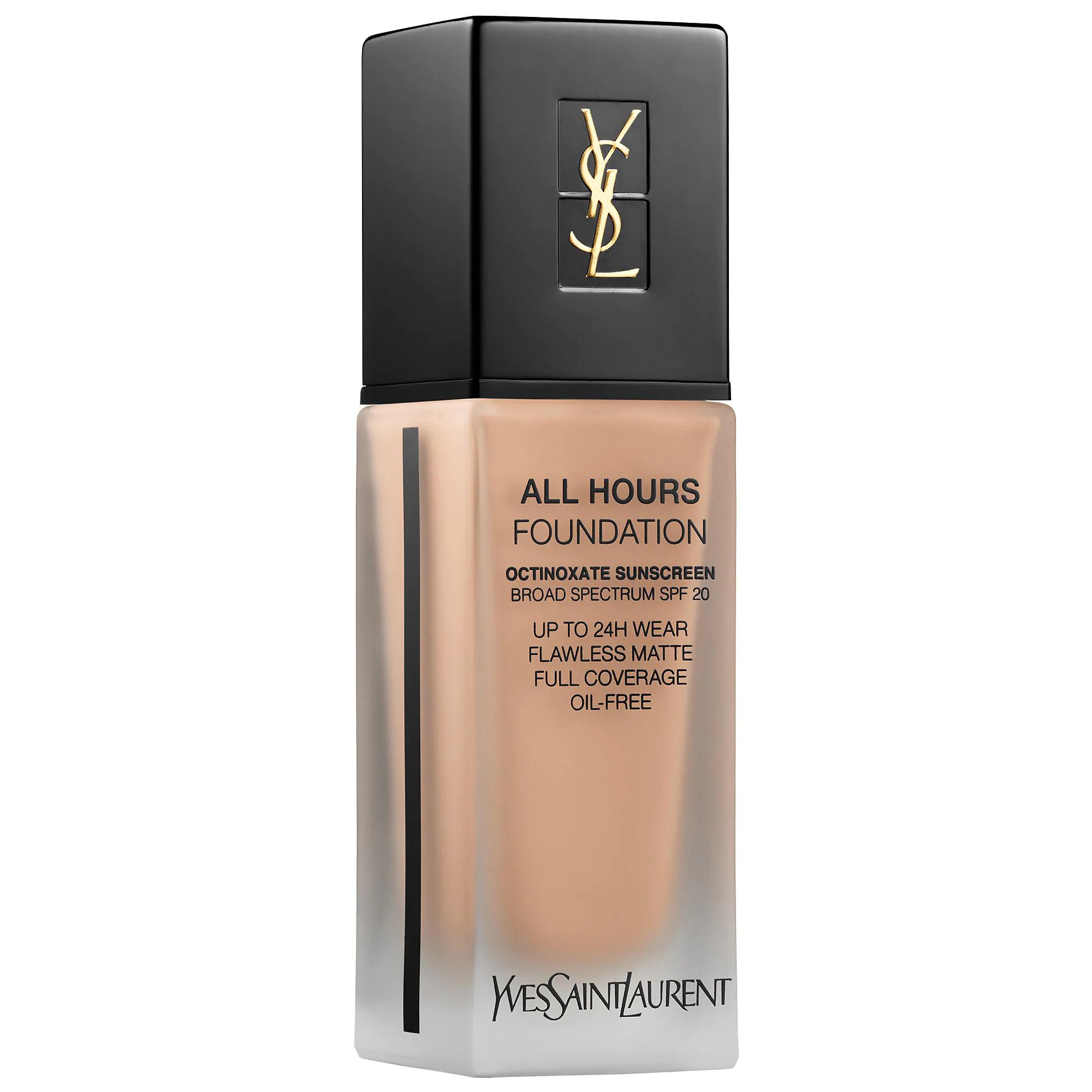 YSL All Hours Longwear Natural Matte Foundation B60