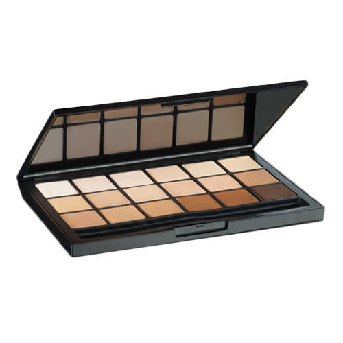 Ben Nye MediaPRO HD 18 Color Sheer Foundation Palette