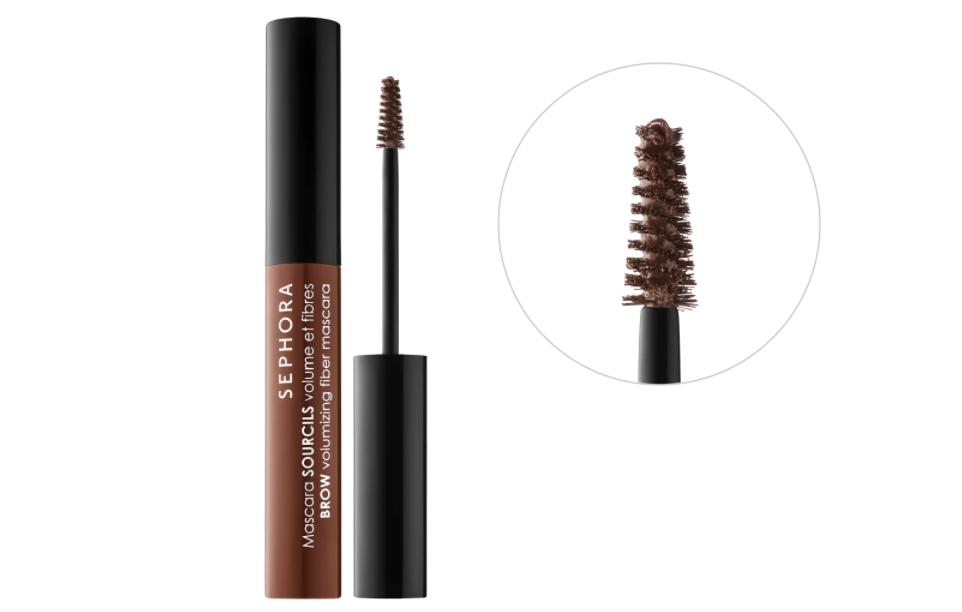 Sephora Sourcils Brow Volumizing Fiber Mascara Medium Brown 02