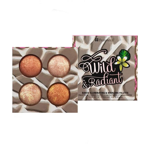 repeat-BH Cosmetics Wild & Radiant Baked Illuminating and Bronzing Palette