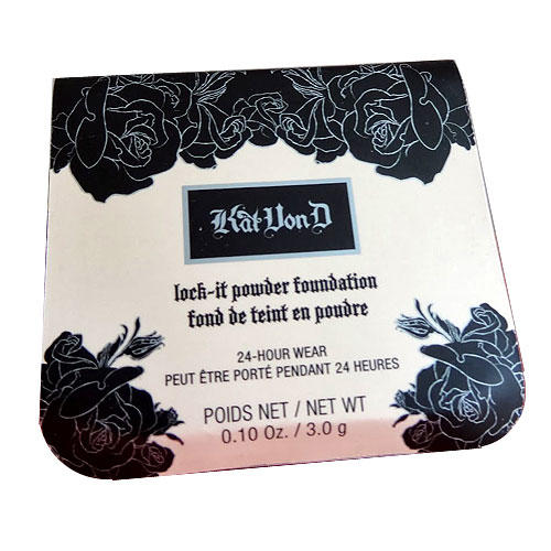 Kat Von D Lock-It Powder Foundation Medium 54 Mini 3g