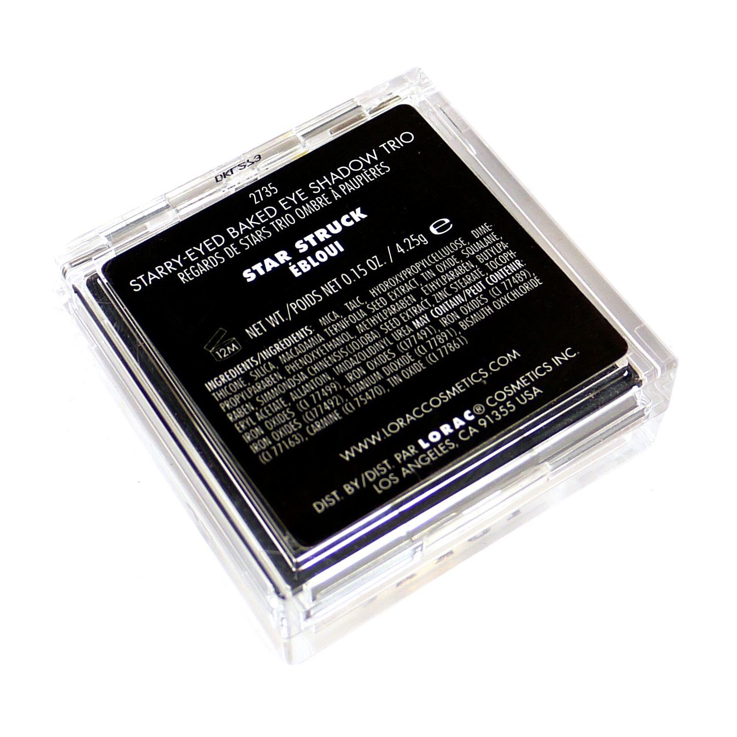 LORAC Baked Eyeshadow Trio Star Struck #1