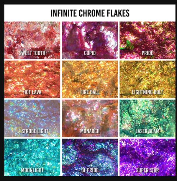 Danessa Myricks Beauty Infinite Chrome Flakes Shooting Star Limited Ed. #1