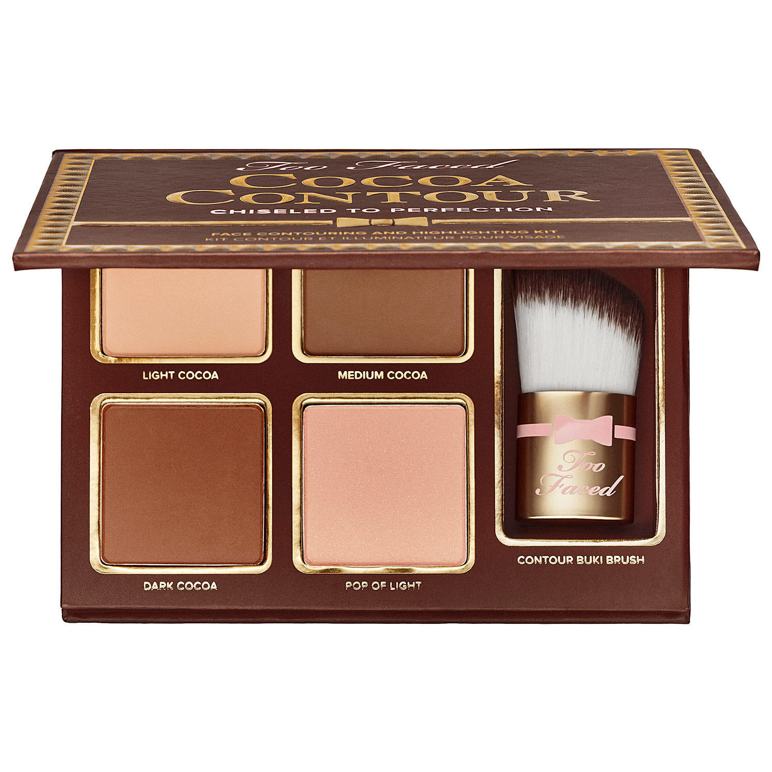 2nd Chance Too Faced Cocoa Contour Palette Light To Medium