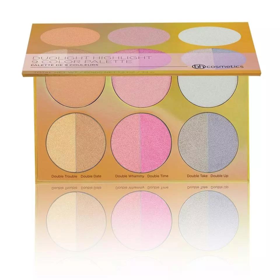 2nd Chance BH Cosmetics Duolight Highlight 9 Color Palette