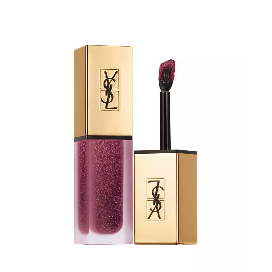 YSL Tatouage Couture The Metallics Liquid Lipstick 107 (wine)