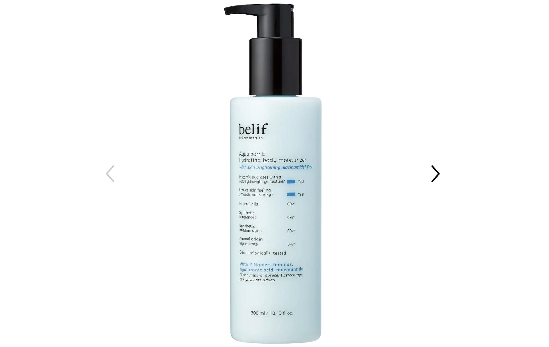 Belif Aqua Bomb Hydrating Body Moisturizer Travel 30ml