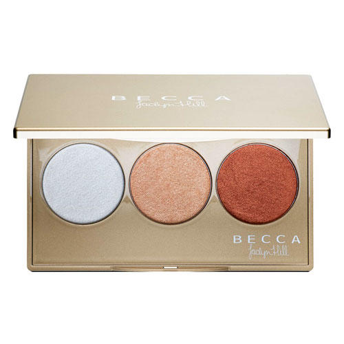 BECCA Pressed  Shimmering Skin Perfector Palette Jaclyn Hill Collection Champagne Glow 