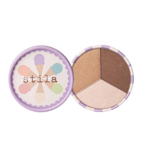 Stila Eyeshadow Trio Ice Cream Collection Mocha Chip