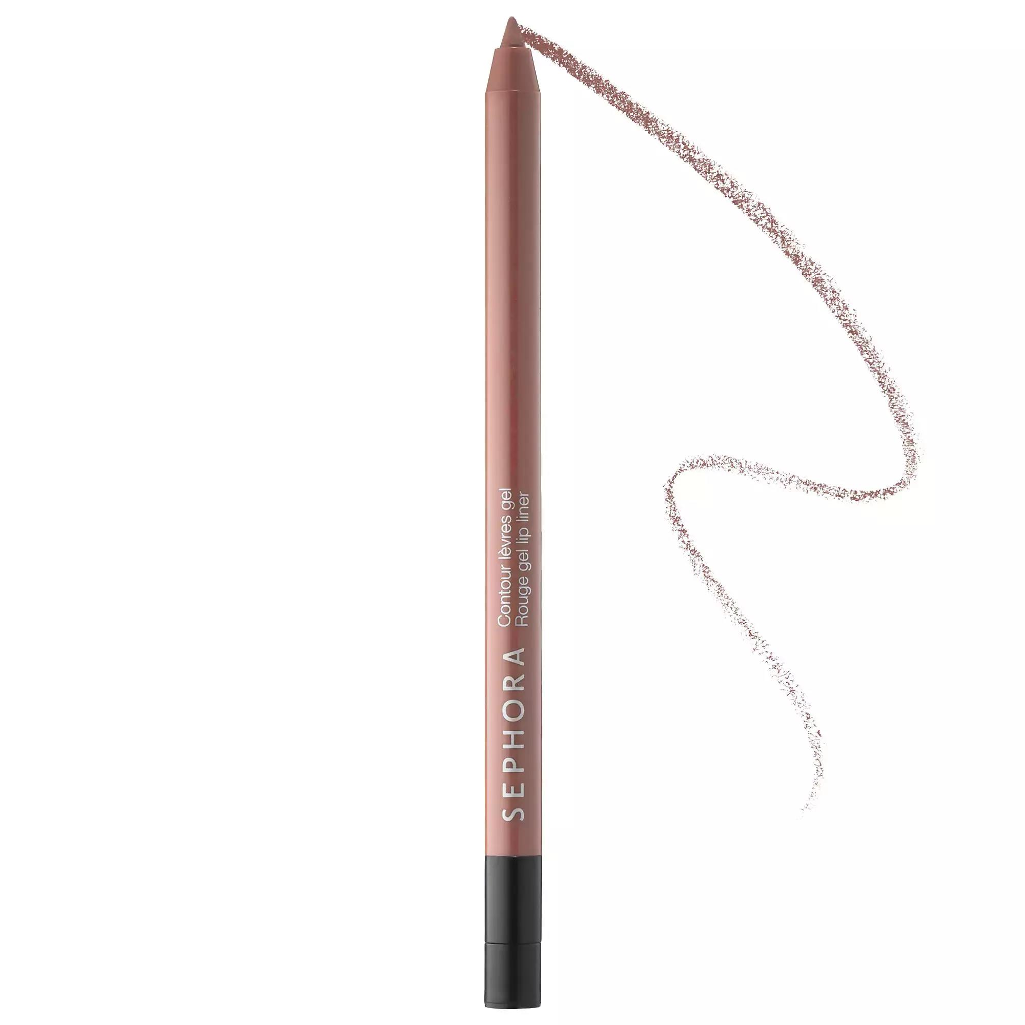 Sephora Rouge Gel Lip Liner Nothin' But Nude 02 Mini