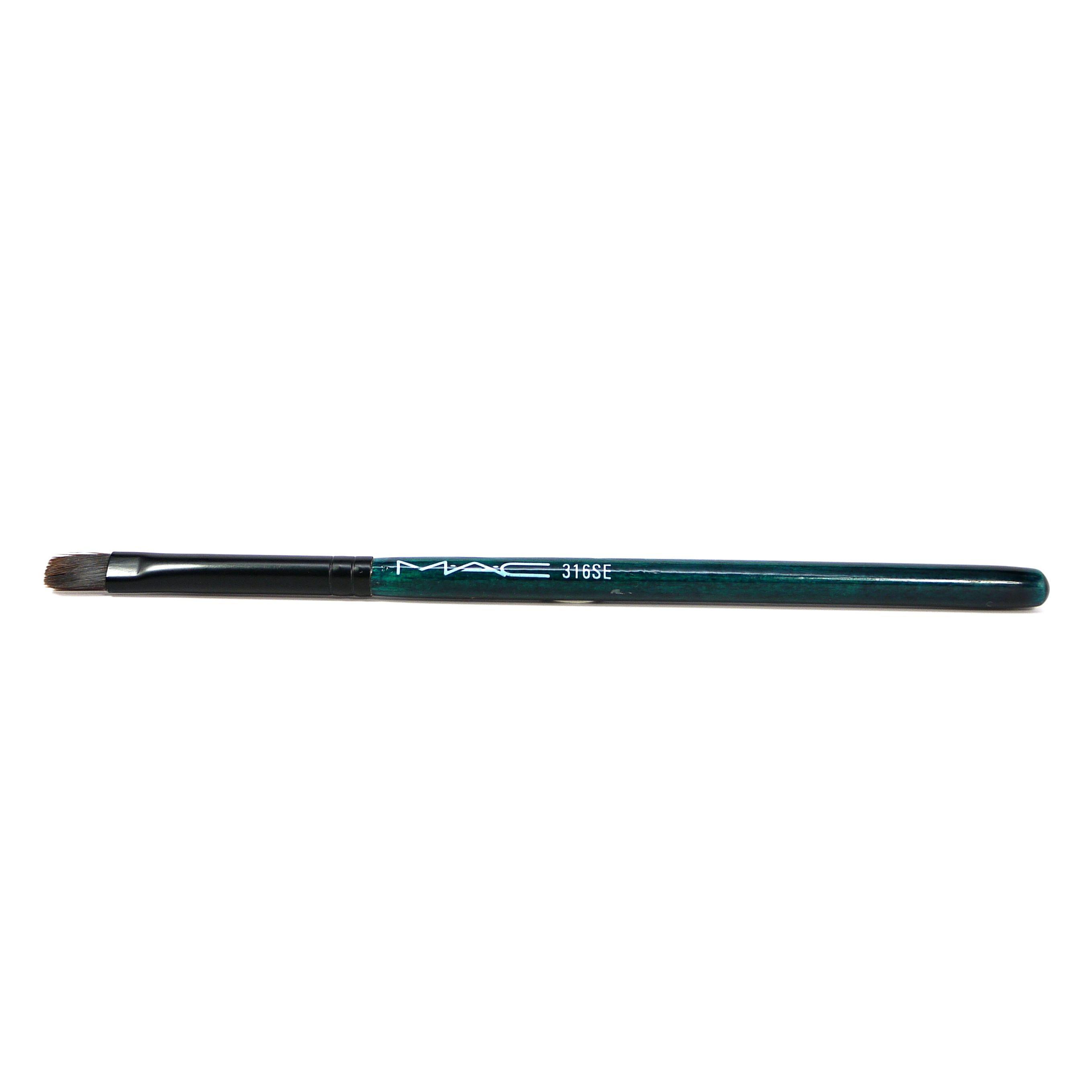 MAC Eye Brush 316SE Dark Green Wood Grain #2