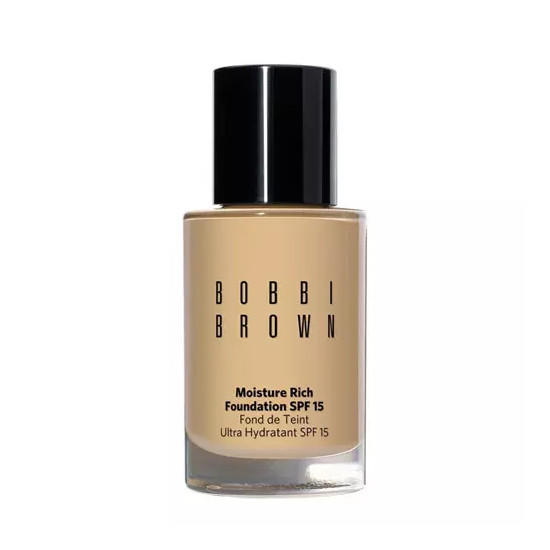 Bobbi Brown Moisture Rich Foundation SPF15 Warm Natural 4.5