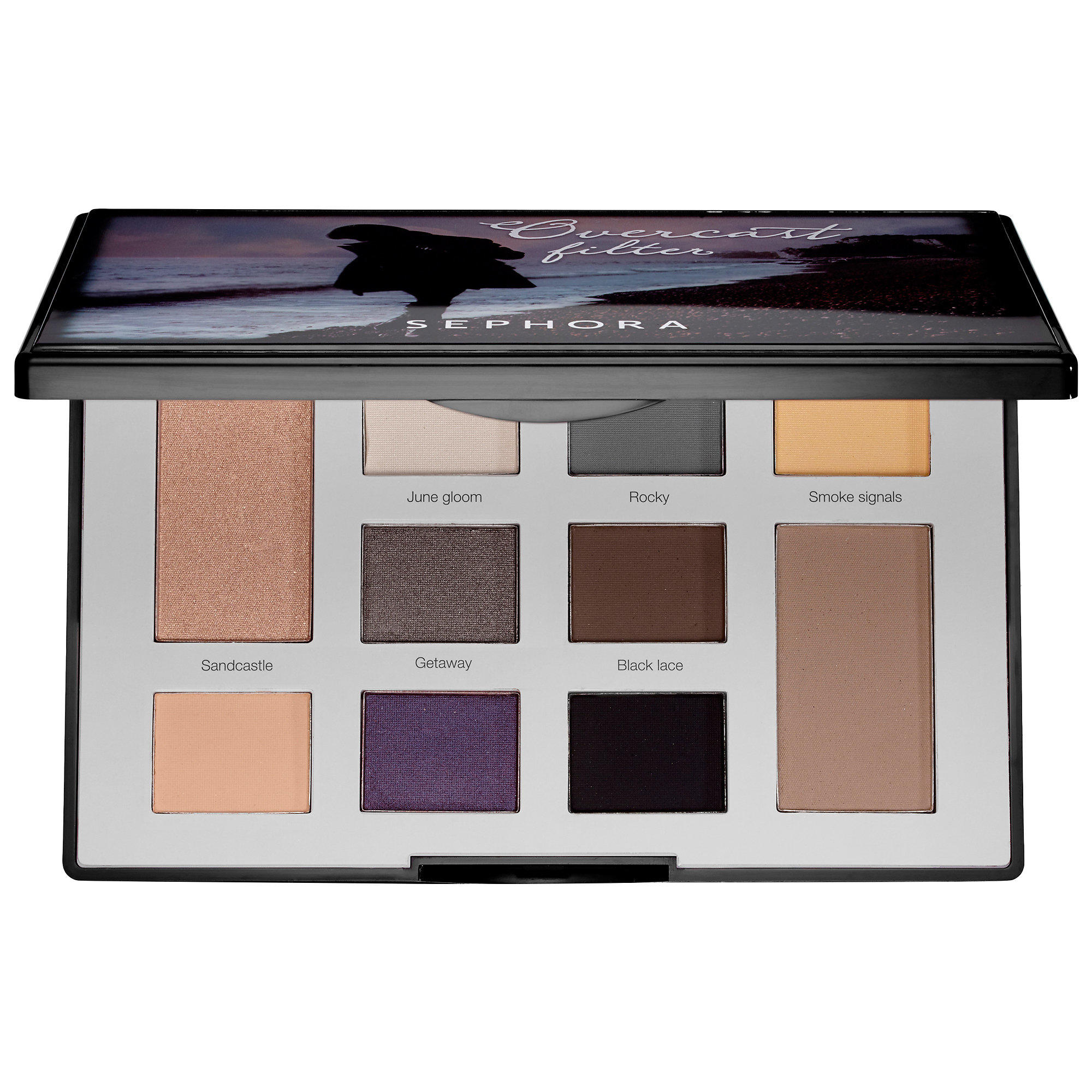 Sephora Colorful Eyeshadow Palette Overcast Filter