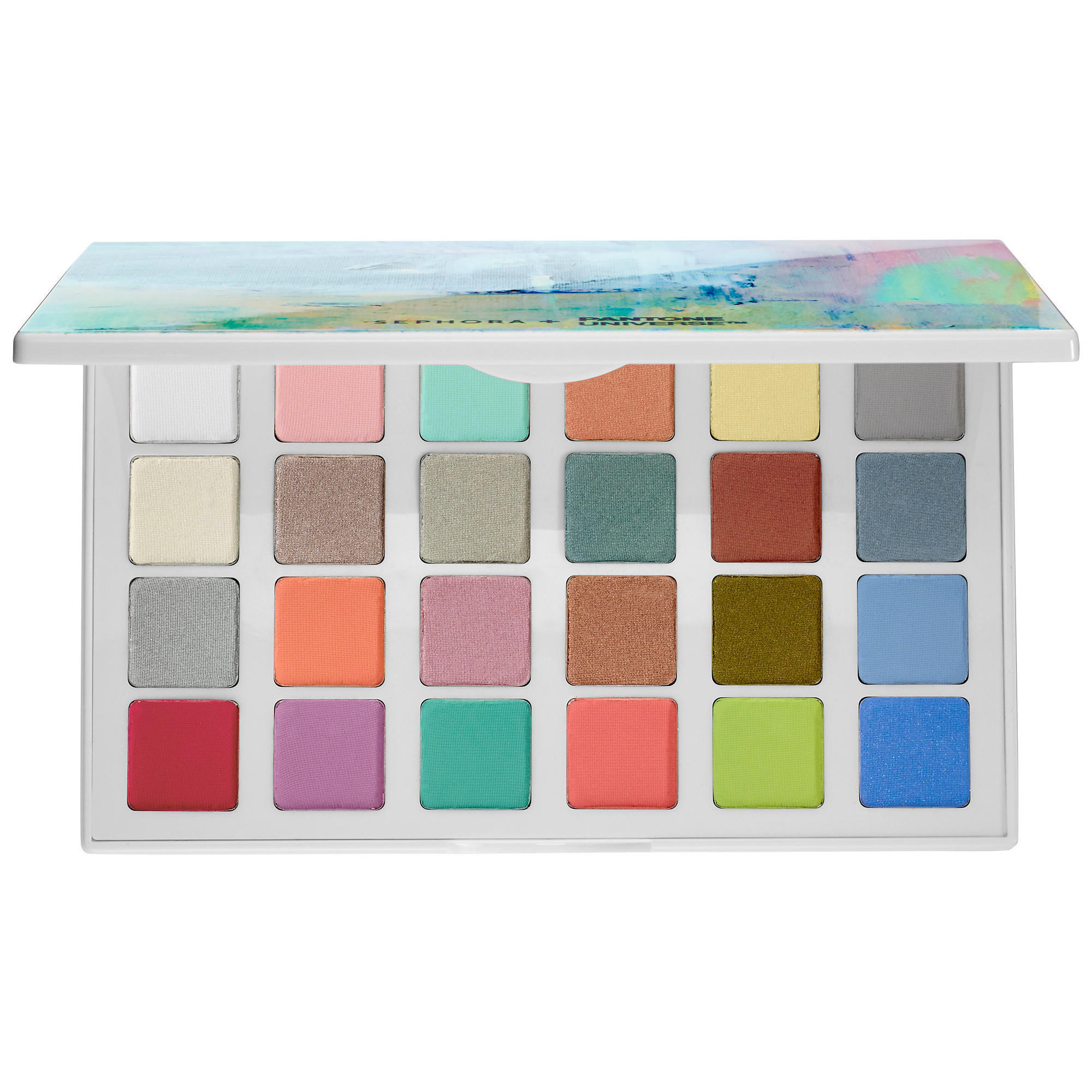 Sephora + Pantone Universe Eyeshadow Palette Modern Watercolors