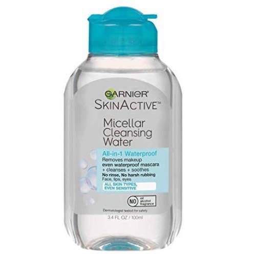 Garnier SkinActive Micellar Cleansing Water All-In-1 Waterproof Travel