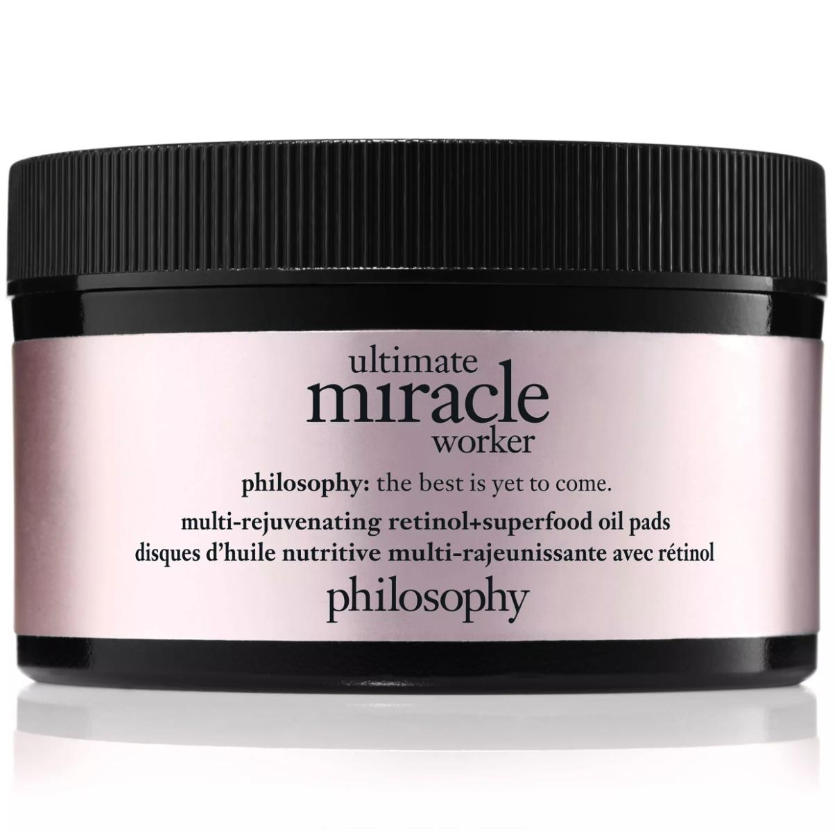 Philosophy Ultimate Miracle Worker Multi-Rejuvenating Retinol+Superfood Pads