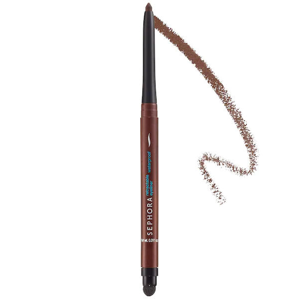Sephora Retractable Waterproof Eyeliner Brown 8