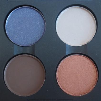 MAC Eyeshadow Quad Untamed Collection Well-Plumed Eyes #1