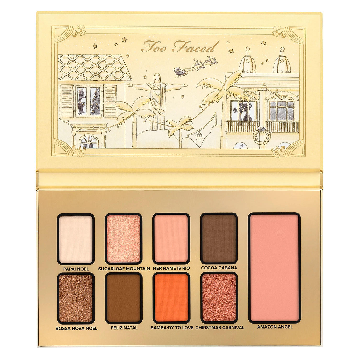 Too Faced Christmas In Rio Palette