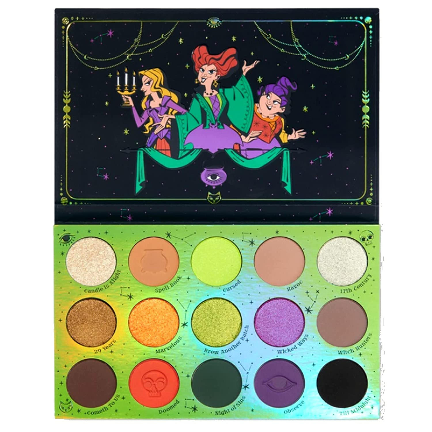 ColourPop x Hocus Pocus 2 All Hallows Eve Eyeshadow Palette